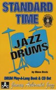 STANDARD TIME -  JAZZ DRUMS by Steve Davis + CD