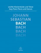 Snadné klavírní skladby a tance - Johann Sebastian Bach