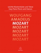 Snadné klavírní skladby a tance - Wolfgang Amadeus Mozart