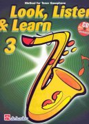 LOOK, LISTEN & LEARN 3 - učebnice pro tenorový saxofon