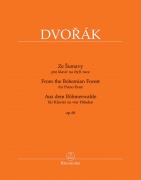 Ze Šumavy op. 68 pro klavír na čtyři - Antonín Dvořák