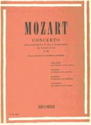 MOZART - CONCERTO in Bb, Op.107, K.622  for Clarinet and Piano / klarinet + klavír