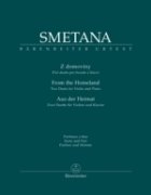 Z domoviny - Dvě dueta pro housle a klavír - Bedřich Smetana