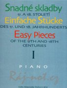 Jednoduché skladby 17. a 18. storočia I. - Drahomíra Křížková, Alois Serauer