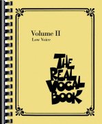 THE REAL VOCAL BOOK II - Low Voice - zpěv/akordy