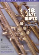 18 Jazz Duets for Two Trumpets + Audio Online / dvě trumpety